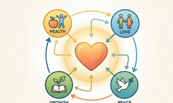 幸せの図解画像