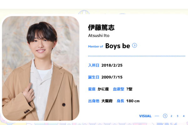 伊藤 篤志さんのプロフィール画像 ジュニア公式サイトより