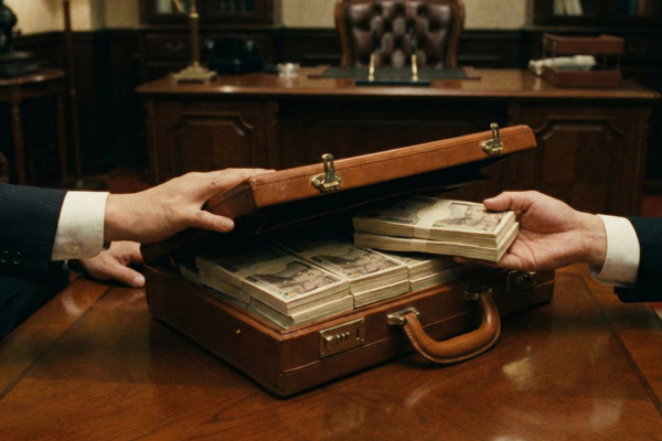大金を支払うイメージ画像
