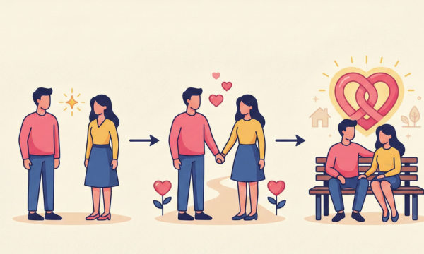 恋愛の図解画像