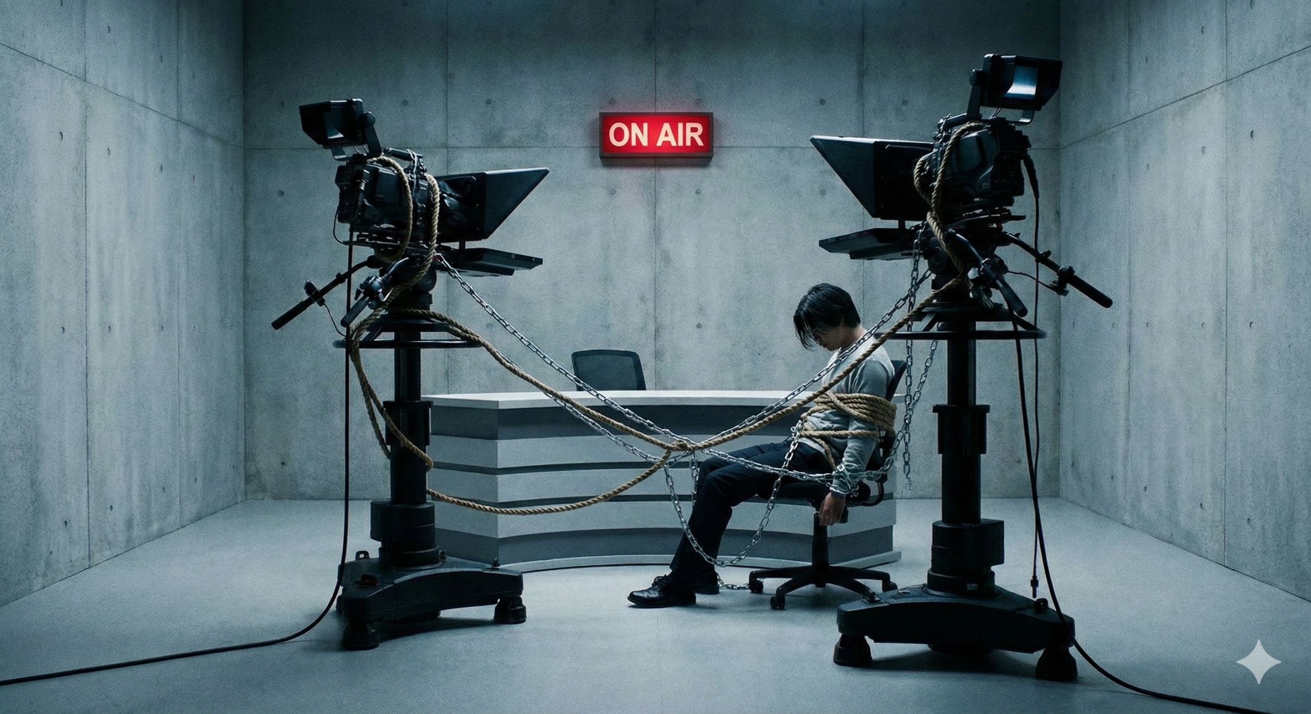 毎日の生放送に縛られるイメージ画像