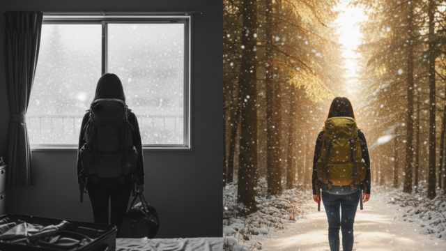 家出しているイメージ画像