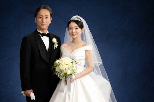 中村七之助さんと杏奈さんの挙式画像