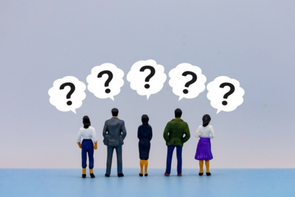 疑問を抱いた画像