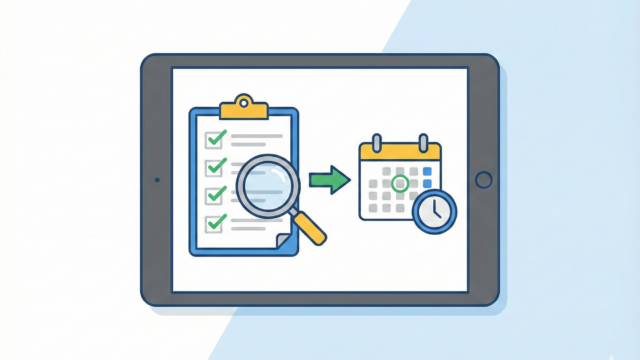 事前に確認をするイメージ画像