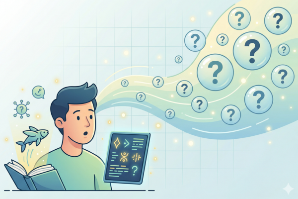 自然と疑問が浮かぶイメージ図解画像