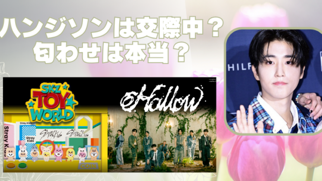 ハンジソンの彼女の匂わせは本当？ペアルック画像の真相に迫る！のブログアイキャッチ