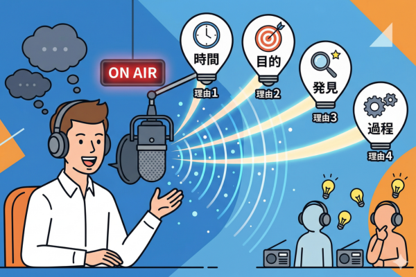 理由についてラジオで明かしたというイメージ図解画像