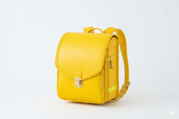 新品のように綺麗な黄色いランリュックのイメージ画像